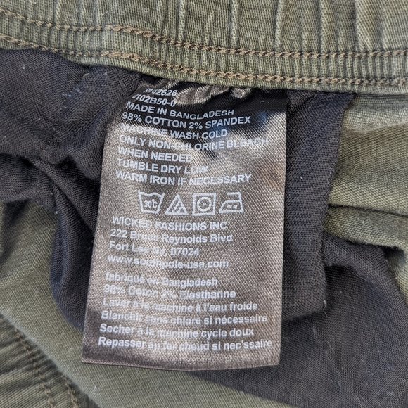 SP Active‎ Pants Men's Large Jogger Elastic Green L - Picture 3 of 4